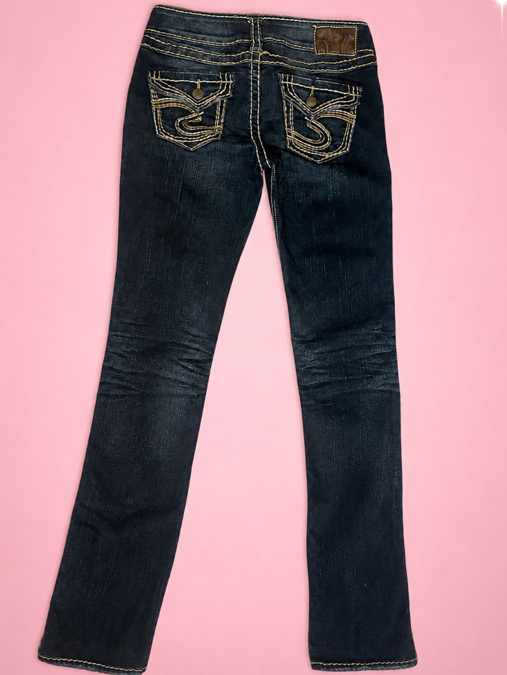 Silver Jeans Mackenzie skinny straight y2k style size 26 NWOT
